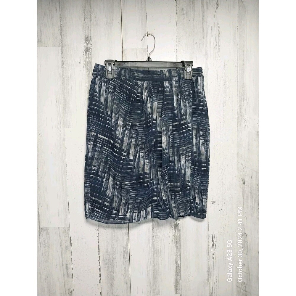 Ann Taylor LOFT Women’s Size 6 Skirt Blue Gray Short